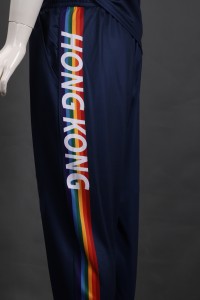 WTV160 Design Contrast Sports Set Hong Kong Representative Sweatshirts Sweaters Sportswear Suppliers detail view-6